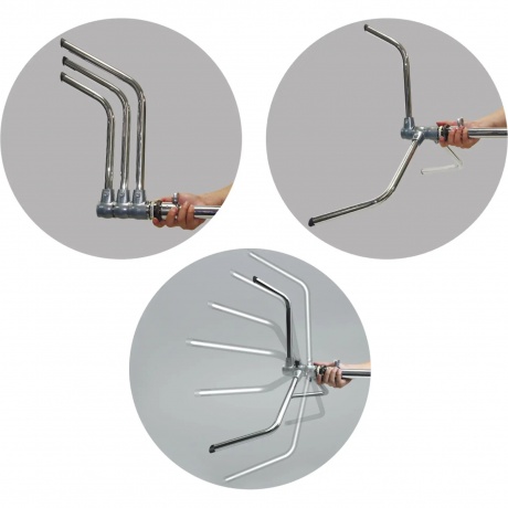 Стойка KUPO CT-40MBH MASTER C-STAND TURTLE BASE - фото 4