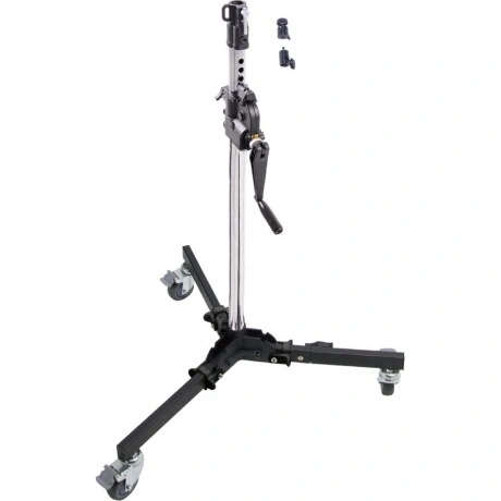 Стойка с редукторной колонной KUPO 382MH LOW BASE WIND-UP STAND ...