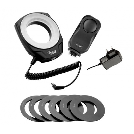 Осветитель светодиодный Godox Ring48 кольцевой для макросъемки - фото 3