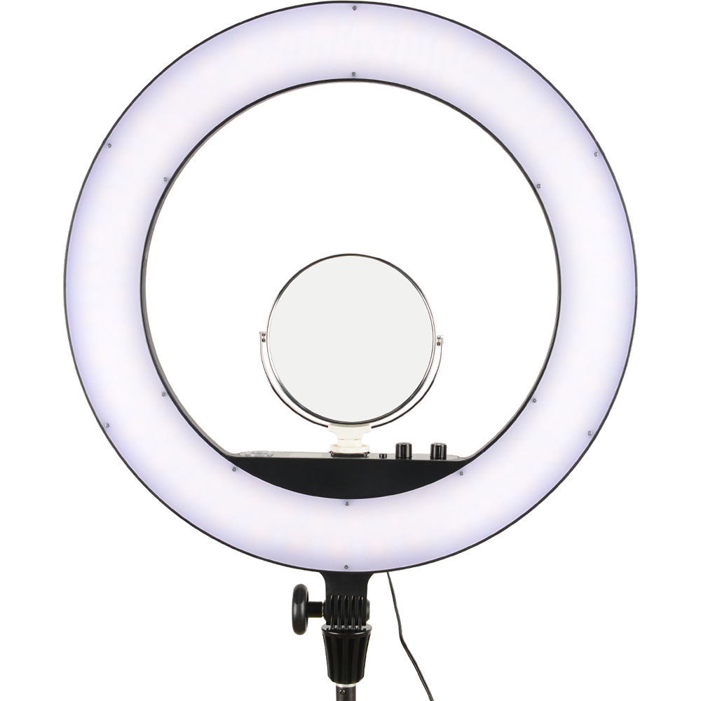 кольцевой свет диаметр 26 см набор для съемки Осветитель кольцевой Godox LR160 LED