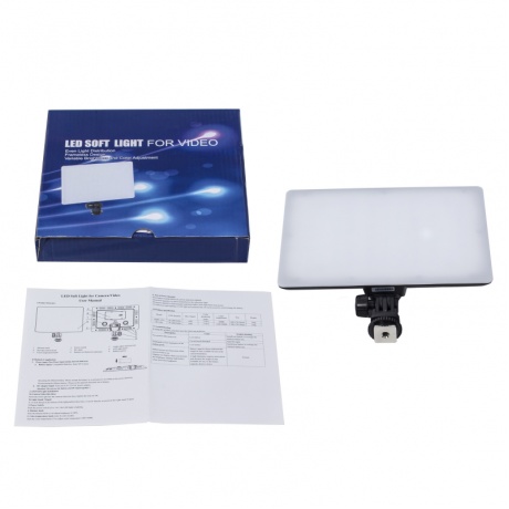 Прибор постоянного света Fancier компактный светодиодный софт FAN-SLED100D, 16W,96 LED,3200-5500K - фото 8
