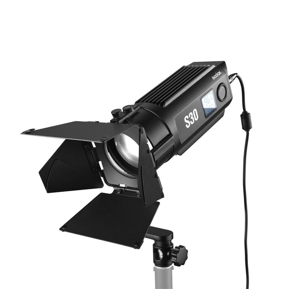 Осветитель светодиодный Godox S30 фокусируемый laeacco back to 80s 90 тема вечерние фонов диско граффити радио ретро стиль портретной фотографии фоны фотофон для студийной съемки