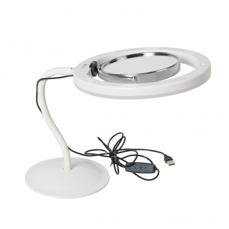 Осветитель кольцевой Falcon Eyes BeautyLight 128B LED - фото 2