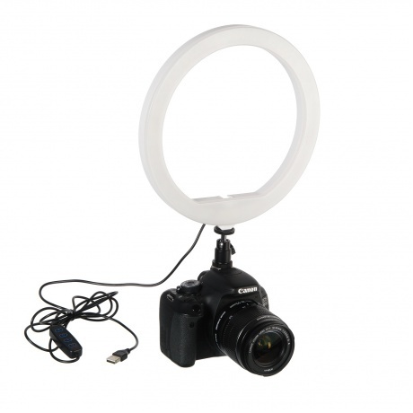 Осветитель кольцевой Falcon Eyes BeautyLight 128B LED - фото 4