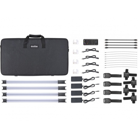 Комплект светодиодных осветителей Godox TL60*4 kit для видеосъемки - фото 7