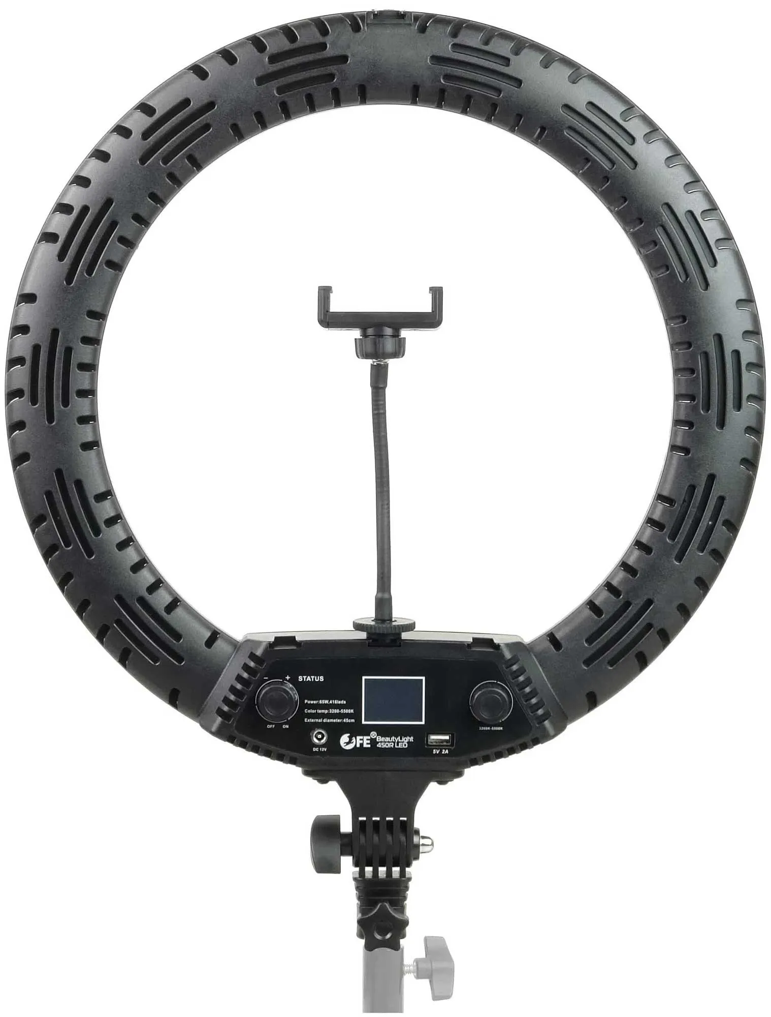 Осветитель кольцевой Falcon Eyes BeautyLight 450R LED - фото 3