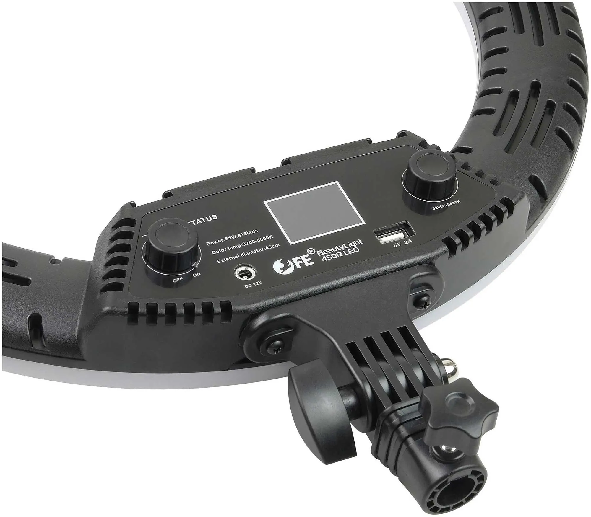 Осветитель кольцевой Falcon Eyes BeautyLight 450R LED - фото 5