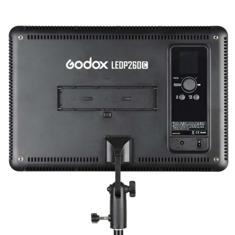 Осветитель светодиодный Godox LEDP260C накамерный (без пульта) - фото 3