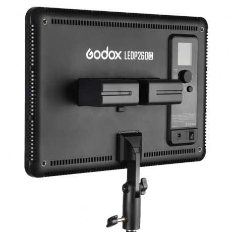 Осветитель светодиодный Godox LEDP260C накамерный (без пульта) - фото 7
