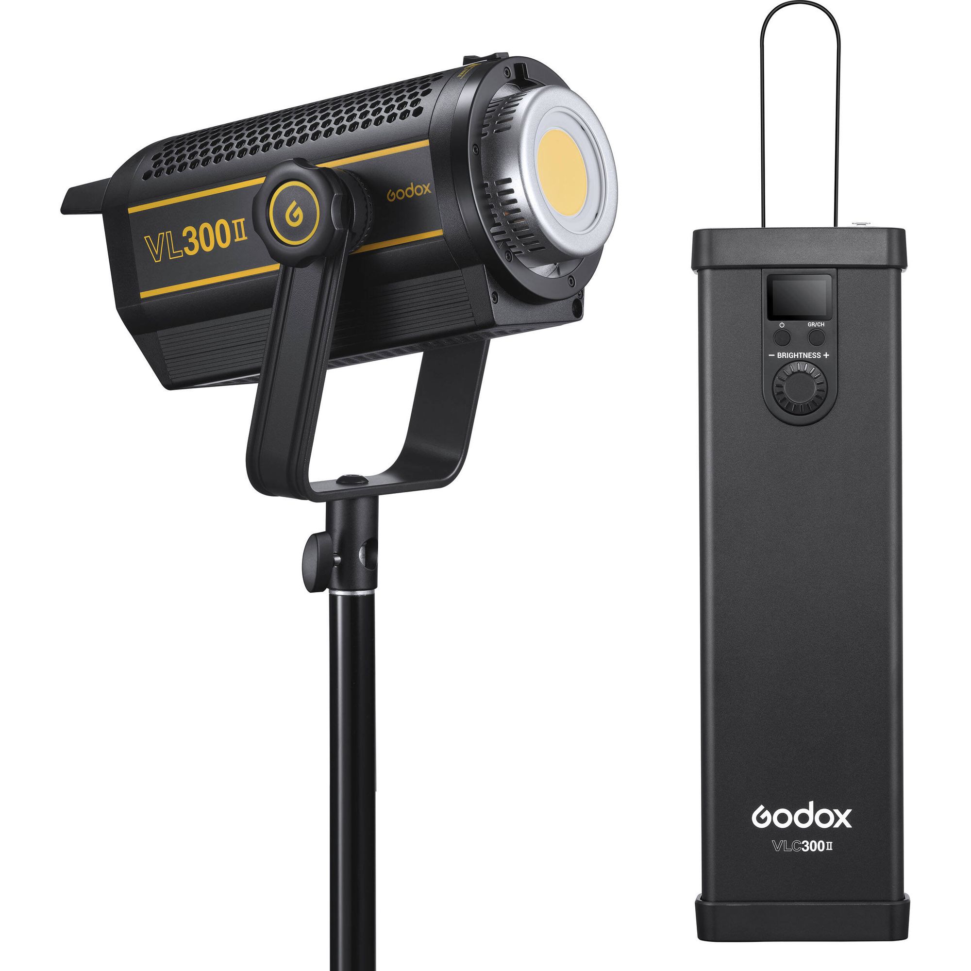 Осветитель светодиодный Godox VL300II комплект оборудования godox vk2 uc для смартфона миништатив микрофон осветитель