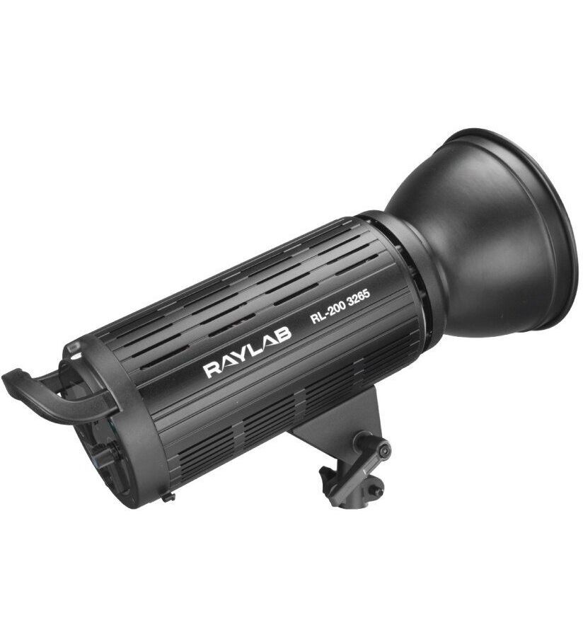 Светодиодный осветитель Raylab RL-200 3200-6500К кольцевой осветитель fst rl 48rc светодиодный 3000 6500к 50 вт