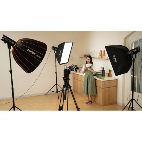 Осветитель светодиодный Godox SL200III Bi студийный - фото 9