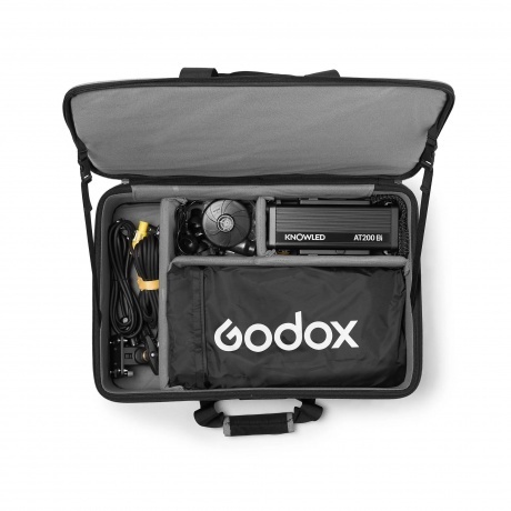 Осветитель светодиодный Godox Knowled AT200Bi с надувным софтбоксом - фото 16