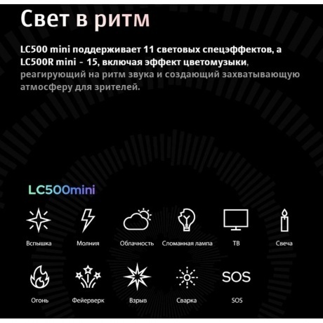 Осветитель светодиодный Godox LC500R mini - фото 24