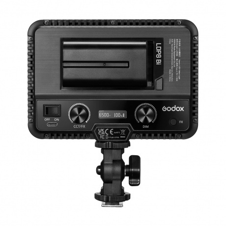 Осветитель светодиодный Godox LDP8Bi накамерный - фото 8