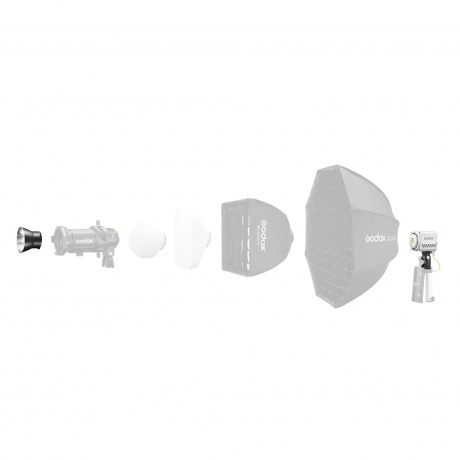 Осветитель светодиодный Godox ML60II Bi - фото 11