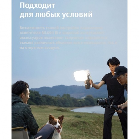 Осветитель светодиодный Godox ML60II Bi - фото 36