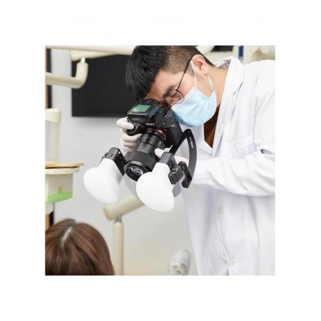 Комплект импульсных осветителей Godox MF12-DK1  для макросъемки - фото 17