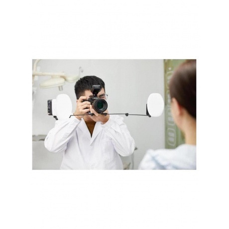 Комплект импульсных осветителей Godox MF12-DK3 для макросъемки - фото 14