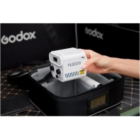 Осветитель светодиодный Godox ML60II Bi Kit2 (с AK-B02) - фото 10