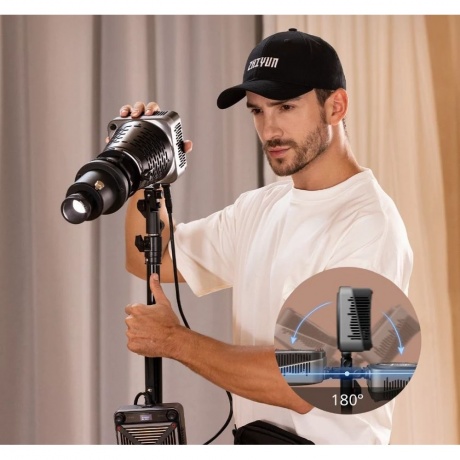 Осветитель Zhiyun Molus G200 (PL109) - фото 10