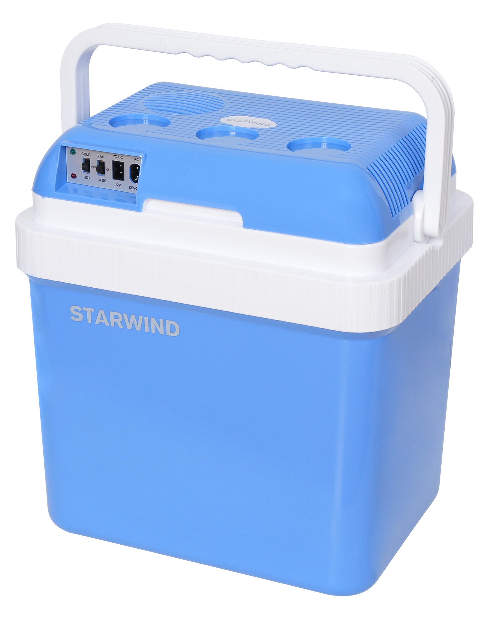 Автохолодильник Starwind CB-112 12л 45Вт голубой