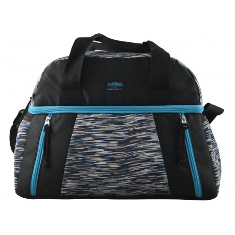 Сумка-термос Thermos Studio Fitness duffle bag черный/голубой (538710) - фото 2