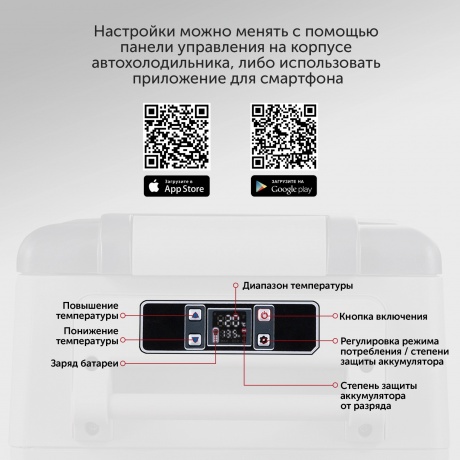 Автохолодильник Starwind Mainfrost M7 35л 60Вт серый - фото 8