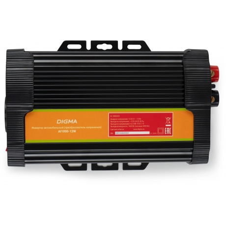 Автоинвертор Digma AI1000-12W 1000Вт - фото 8