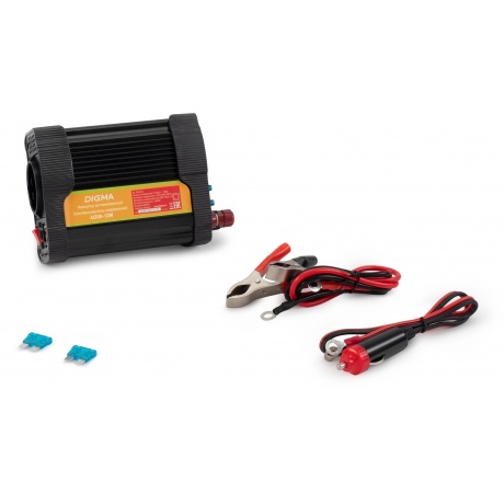 Автоинвертор Digma AI200-12W 200Вт - фото 2