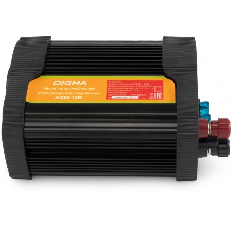 Автоинвертор Digma AI200-12W 200Вт - фото 13