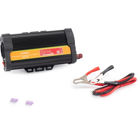 Автоинвертор Digma AI600-12W 600Вт - фото 2