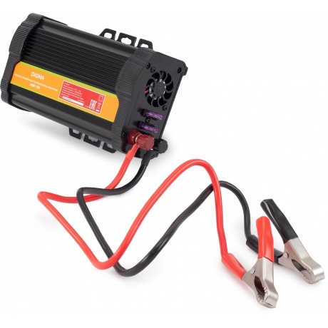 Автоинвертор Digma AI600-12W 600Вт - фото 7