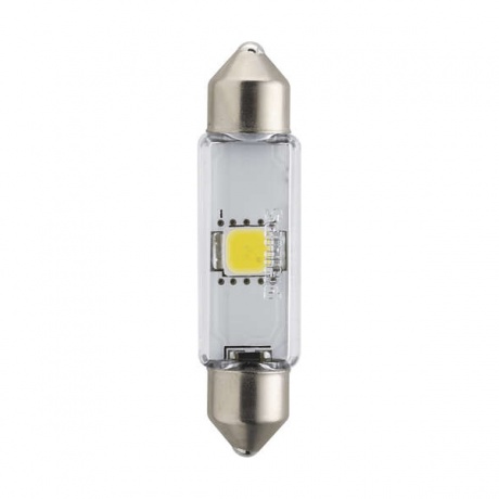 Лампа светодиодная PHILIPS X-tremeVision LED C5W, Festoon 43 мм, дневной свет 6000K 12V 1W, 1шт, 129466000KX1 - фото 2