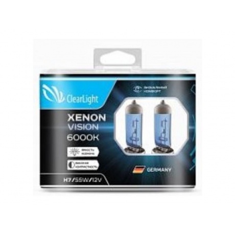 Лампа Clearlight H15 12V-1555W XenonVision компл 2 шт MLH15XV 860₽