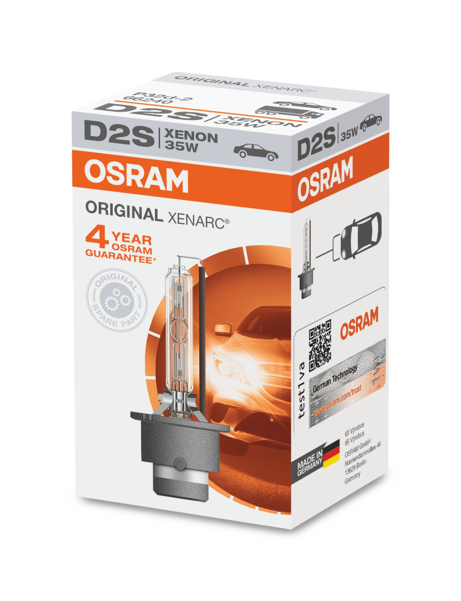 Лампа ксеноновая OSRAM D2S Xenarc Original 85V 35W,66240 osram h3 original 64151