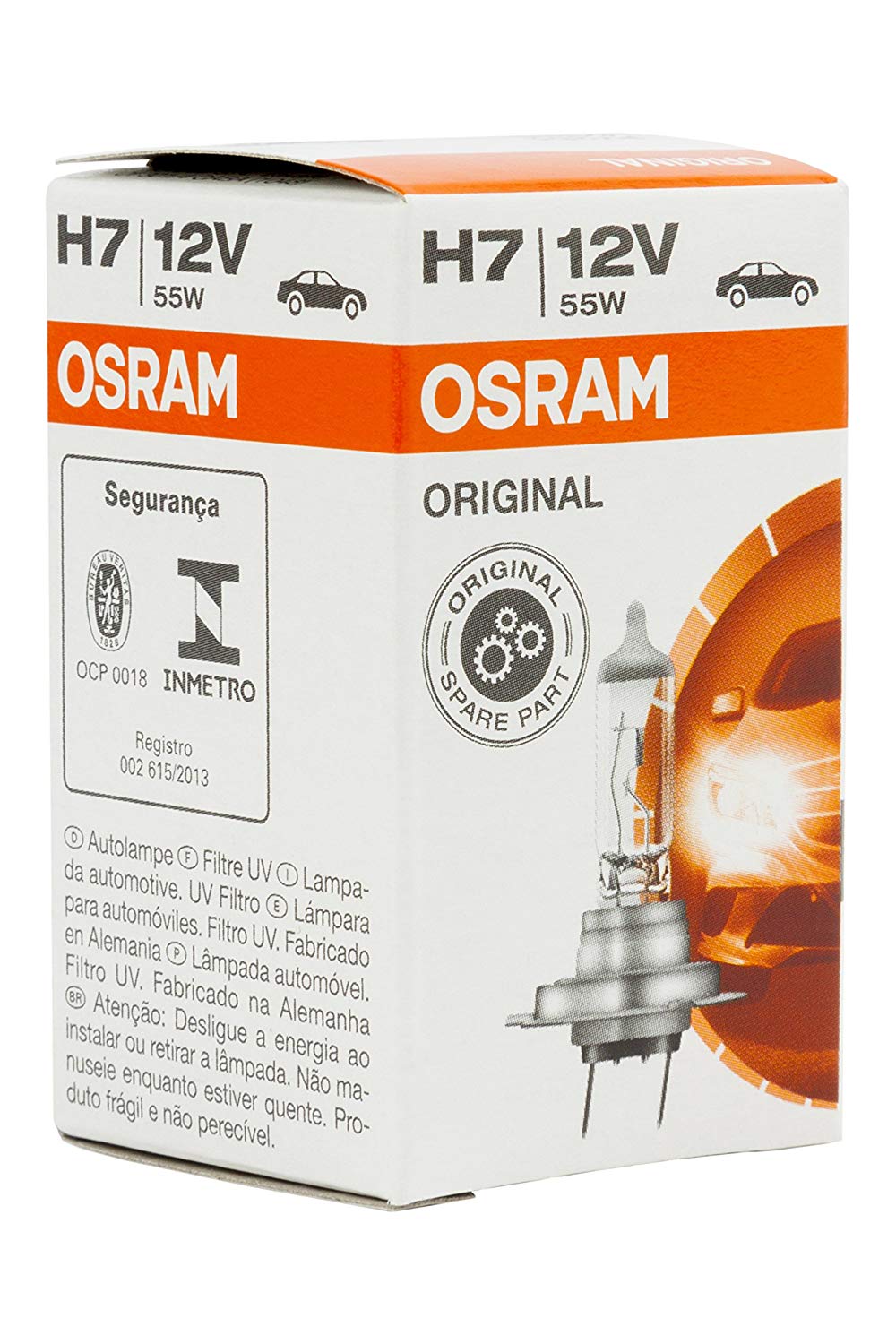 Лампа автомобильная OSRAM H4 60/55W P43t+30% Allseason Super, 2шт, 3000K 12V, 64193ALS2 лампа автомобильная osram 64193 h4 original line 60 55w 12v