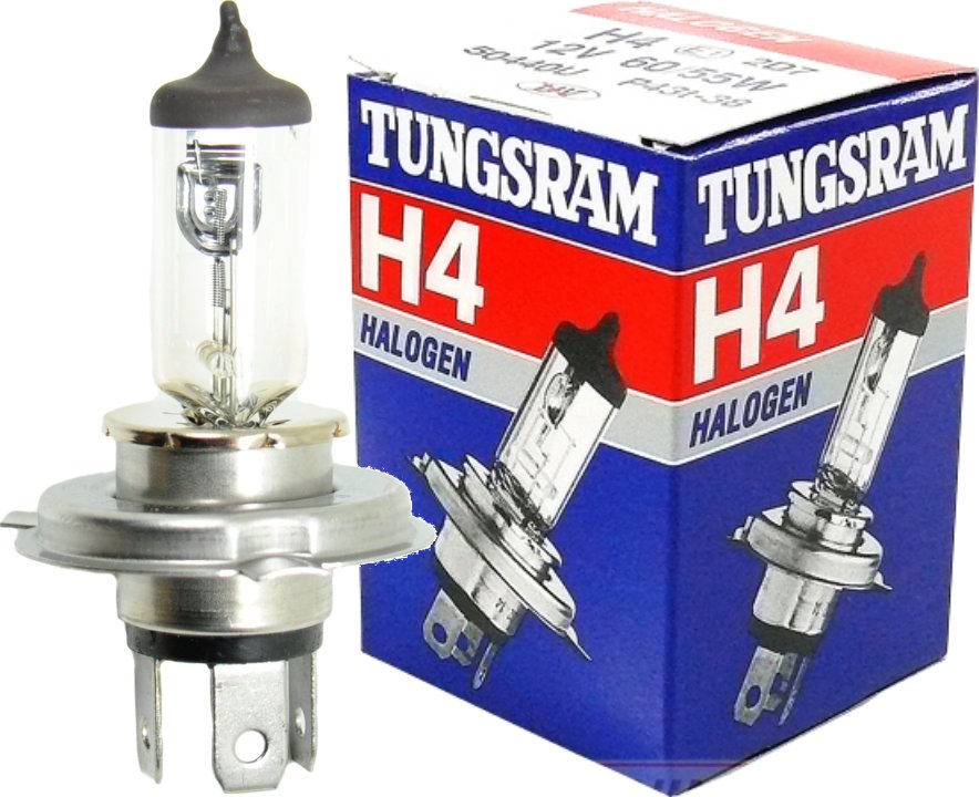 Лампа автомобильная Tungsram H4 12V 60/55W (50440U)