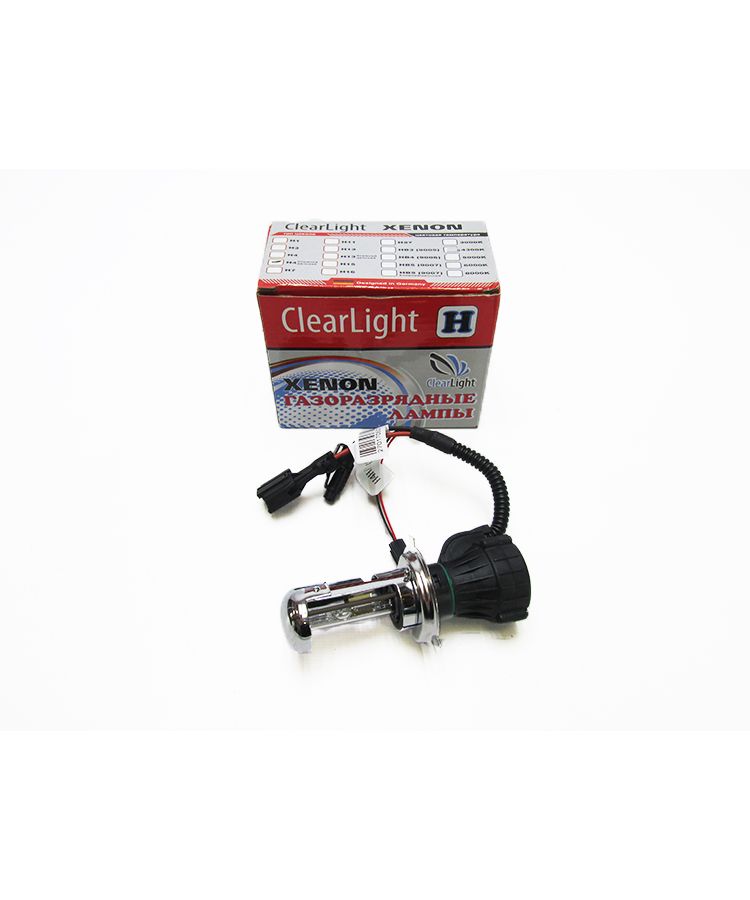 Лампа Биксеноновая Clearlight H4 3000K ближний\дальний, LCL 0H4 B30-0LL цена и фото