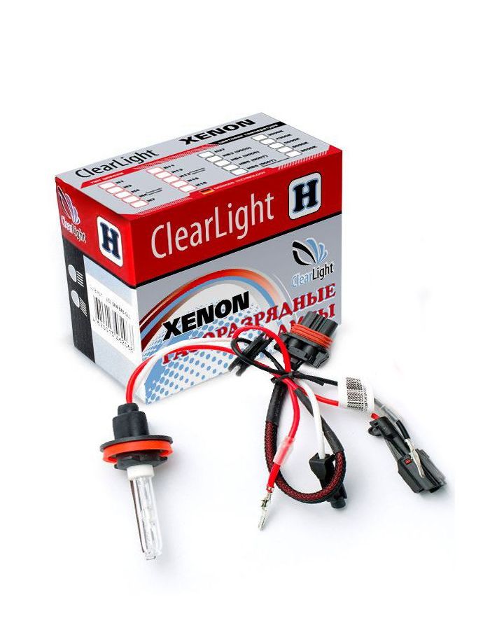 Лампа ксеноновая Clearlight H11 (H8,H9) 8000K, LCL 0H1 180-0LL лампа биксеноновая clearlight h4 8000k ближний дальний lcl 0h4 b80 0ll