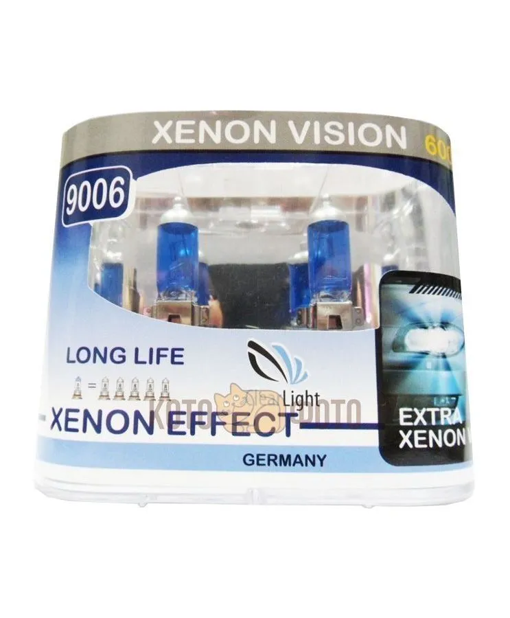Комплект ламп Clearlight HB4 12V-55W XenonVision (2 шт.) ML9006XV