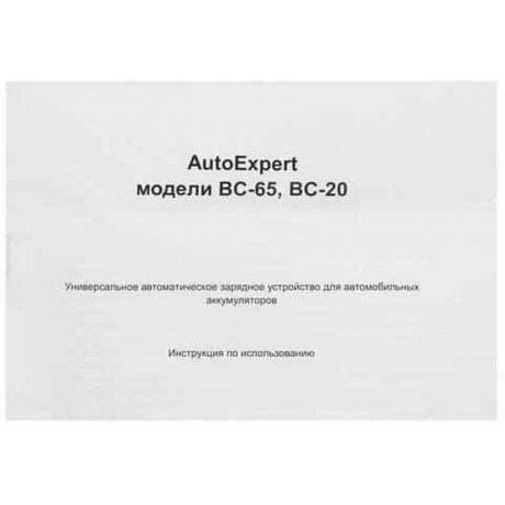 Зарядное устройство AutoExpert BC-20 - фото 10