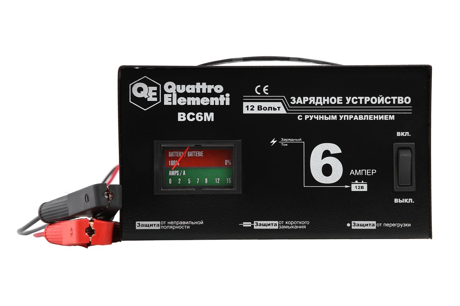 Зарядное устройство Quattro Elementi BC 6M 770-070 - фото 1