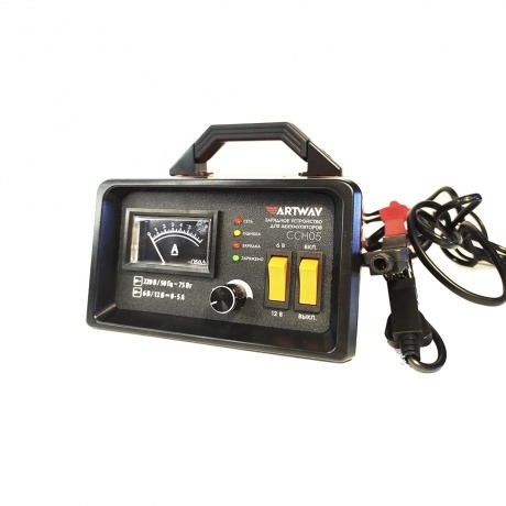 Зарядное устройство Artway 12В 5А - фото 5