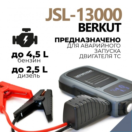 Пуско-зарядное устройство Berkut JSL-13000 - фото 11