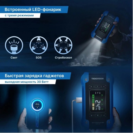 Пуско-зарядное устройство TrendVision Start Compressor PRO - фото 11