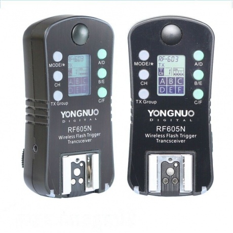Радиосинхронизатор Yongnuo RF-605 N для Nikon - фото 1