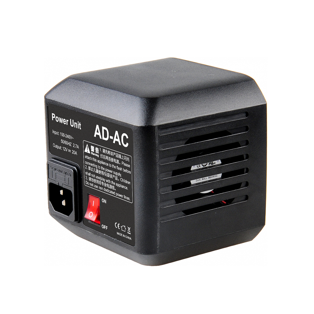 Сетевой адаптер Godox AD-AC для AD600B/BM 1 шт разъем питания постоянного тока кабель питания постоянного тока 1 гнездо до 2 3 4 5 6 8 штекер разделитель адаптер для камеры видеонаблюд