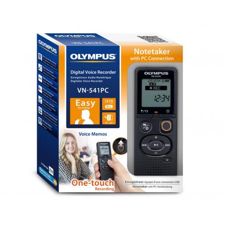 Цифровой диктофон Olympus VN-541PC + наушники E39 - фото 7