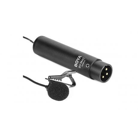 Микрофон Boya BY-M4C Профессиональный кардиоидный петличный микрофон с XLR (3-pin) разъёмом - фото 1